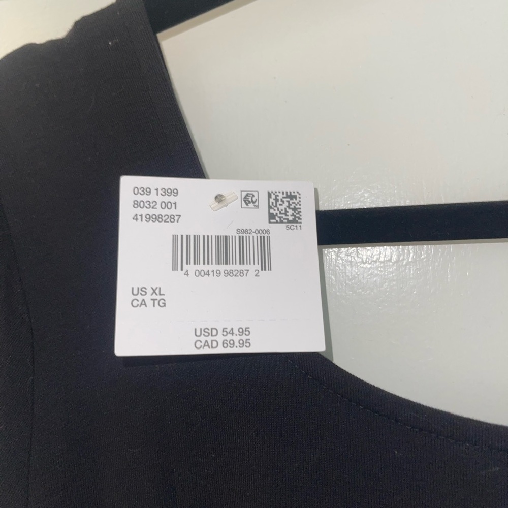 AE Knit Square Neck Drop Waist Mini Dress - Picture 4 of 5